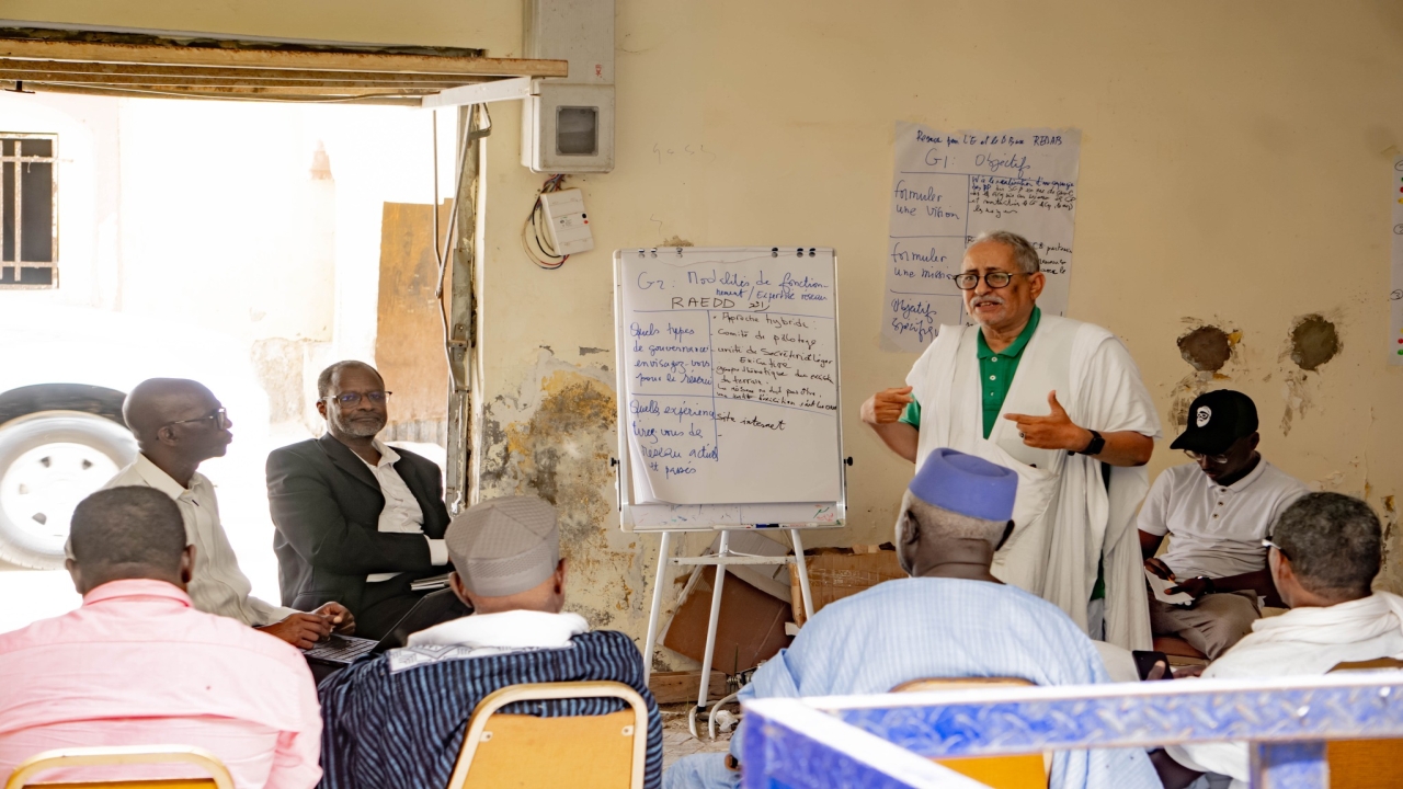 Réunion d'information et d'orientation pour la mise en place d'un réseau des OSC partenaires du programmes de Micro-financements SGP/PNUD.